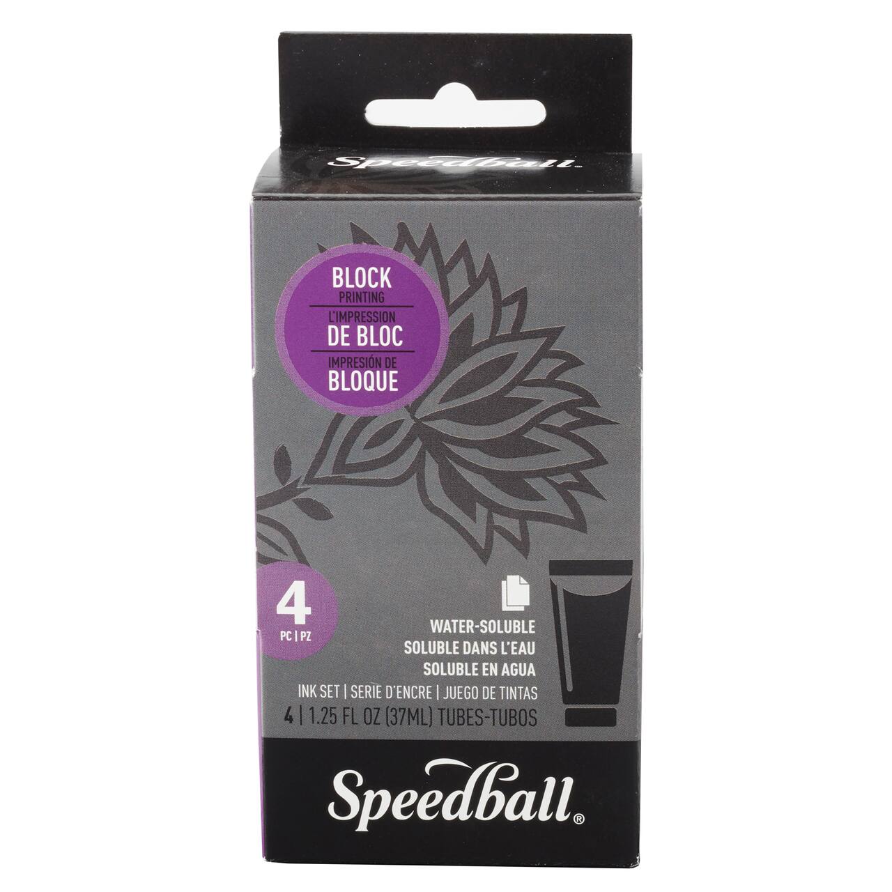 12 Pack: Speedball® Basic Block Printing Ink Set